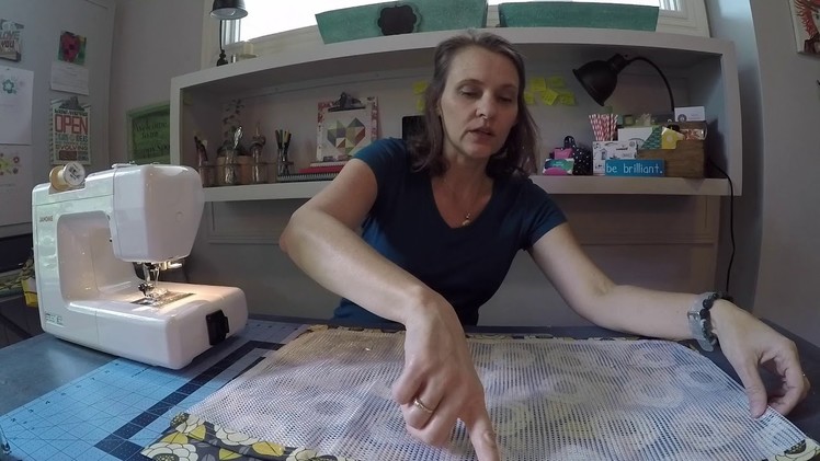 Beach Bag Collaboration How to Sew A Mesh Interior Pocket