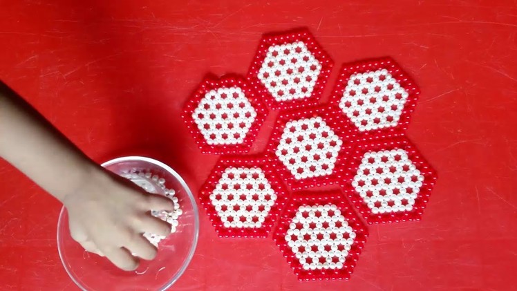 Beautiful! DIY TABLE MAT  || How To Make a Beaded Table Mat  || DiY Beads Crafts || DIY Craft Ideas