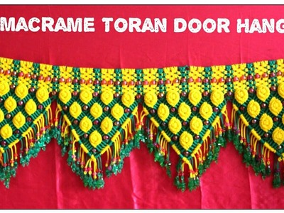 Beautiful Macrame Toran Hanging for home decoration| #7