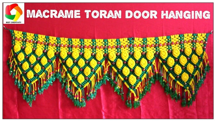 Beautiful Macrame Toran Hanging for home decoration| #7