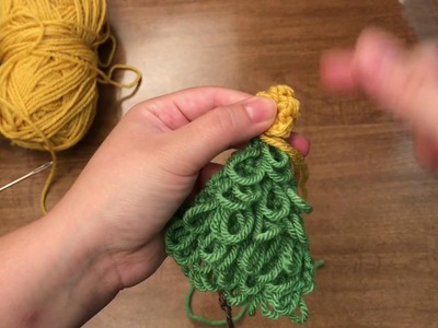 Christmas Tree Applique Crochet Tutorial - Xmas Granny Afghan