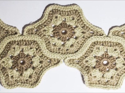Crochet African Flower Hexagon How to Make a Crochet Hexagon Wika Crochet