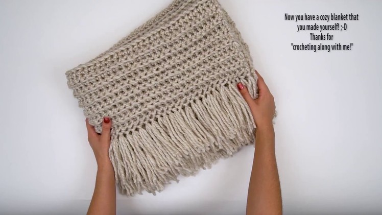 "Crochet Along With Me" Blanket Tutorial Pattern by BrennaAnnHandmade