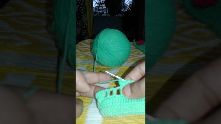 Crochet  Broder   design # 1  ! omi khatoon!