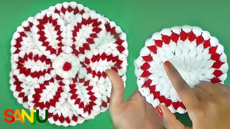 Crochet | Crosia | Krosha Thali posh with 6 pattern