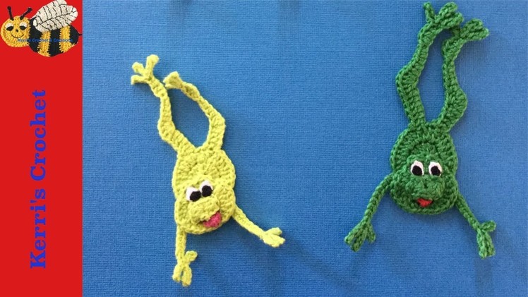 Crochet Diving Frog Tutorial