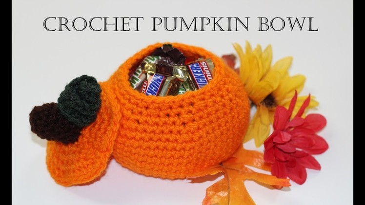 Crochet for Beginners #28 Pumpkin Bowl