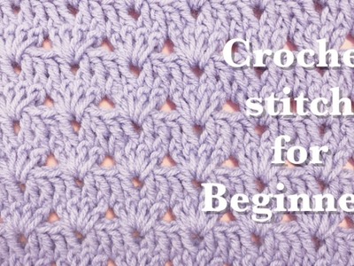 Crochet heart stitch for begginers #80