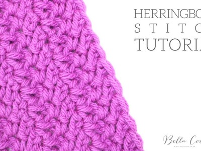 CROCHET: Herringbone Stitch | Bella Coco