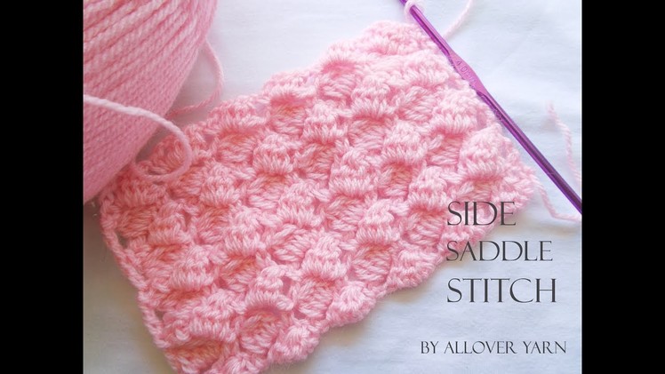 Crochet: Side Saddle Stitch