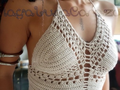 Crochet Summer.Festival top