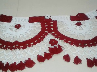 Crochet Troran  design - 4   how to make   part -1       !  Omi khatoon!