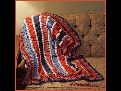 Crochet Tutorial: Destiny Sampler Baby Blanket
