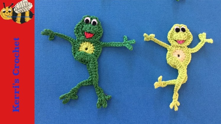 Dancing Frog Crochet Pattern Tutorial