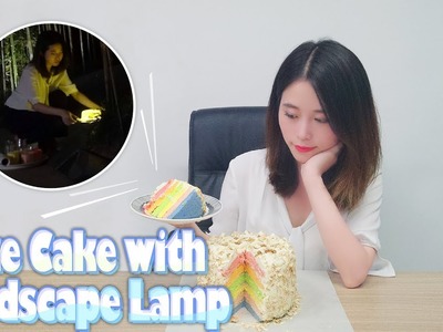 E28 How to bake a rainbow cake without oven? My Tip: Go to the street. | Ms Yeah