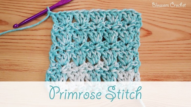 Easy crochet: Primrose Stitch (scarves, blankets)