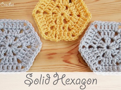 Easy Crochet - Solid Hexagon