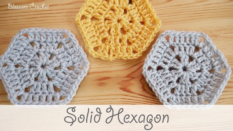 Easy Crochet - Solid Hexagon