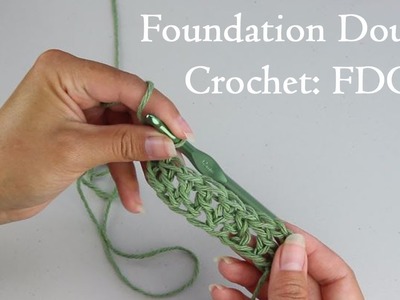 Foundation Double Crochet Tutorial (How to do a FDC stitch)