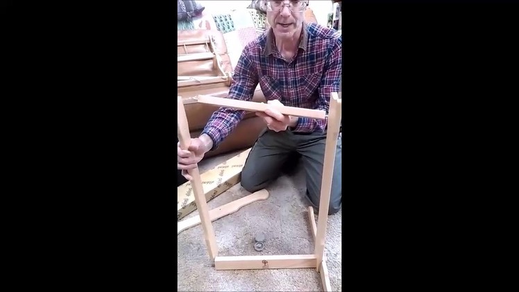 How to assemble an Ashford Knitters Loom Stand