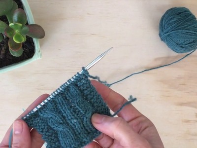 How to Cable without a Cable Needle - C4B