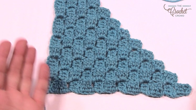 How to Crochet a Corner to Corner Scarf:  On The Bias