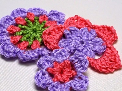 How to Crochet a Flower: 3 Ways