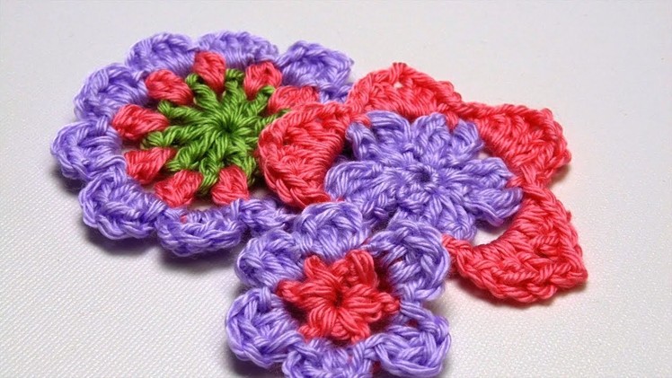 How to Crochet a Flower: 3 Ways