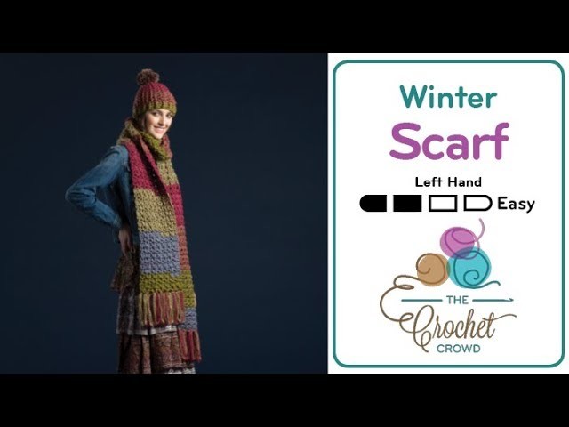 How to Crochet A Scarf: Artsy Puff Stitch Scarf