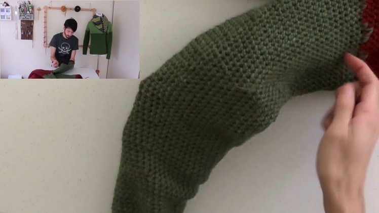 How to Crochet a Top Down Raglan Sweater: Part 9