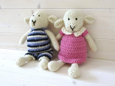How to crochet Lola and Linus lamb - Wooly Wonders Crochet Animals