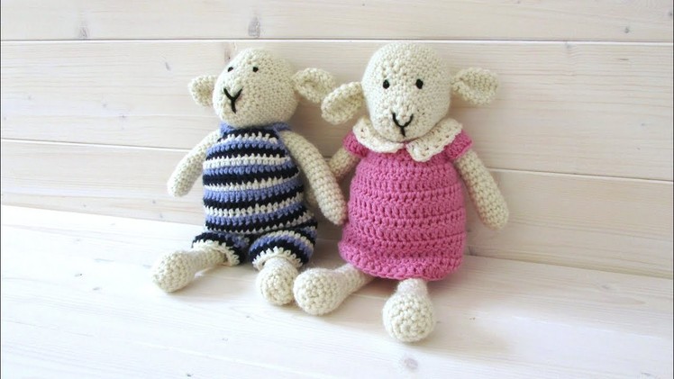 How to crochet Lola and Linus lamb - Wooly Wonders Crochet Animals