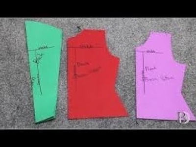How to cut the basic pattern for kameez with your measurement,tutorial