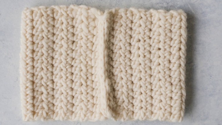 How to Join Ends of Work with Slip Stitch