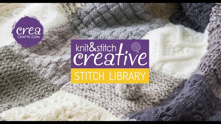 How to knit: 3x1 Rib Stitch by CREACRAFTS