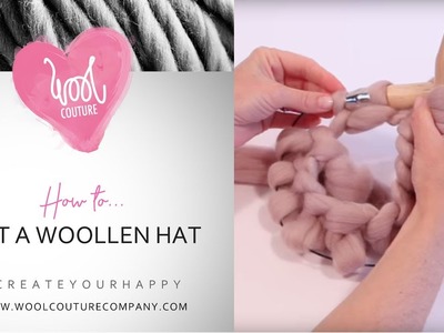 How to knit a pompom hat