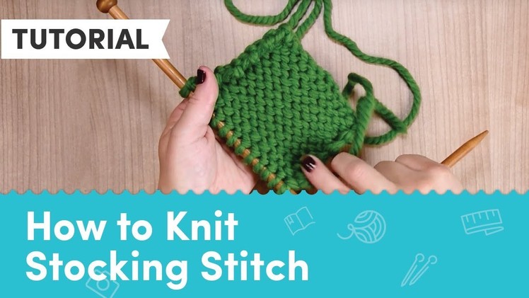 How to Knit Stocking Stitch