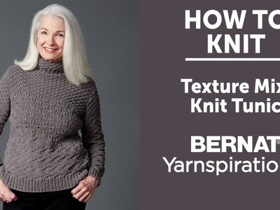How to Knit: Texture Mix Tunic