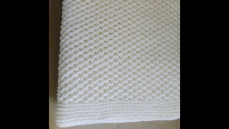 How to knit this stitch The Honeycomb Stitch
