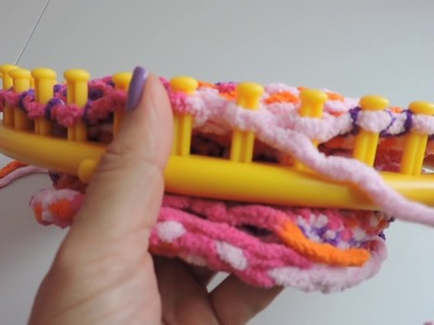 How to Loom Knit a Baby Cocoon