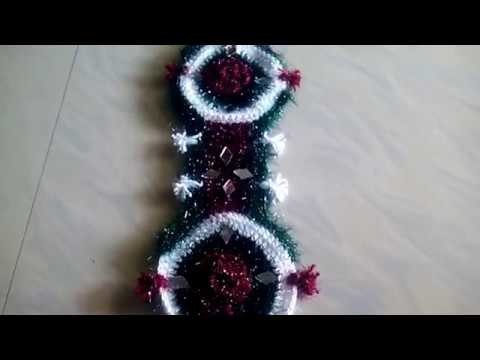 HOW TO MAKE A HANGING WOOLEN WALL. TODLIYO. ROOM GATE DECORATION