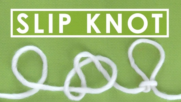 HOW TO MAKE A SLIP KNOT ► Day 5 Absolute Beginner Knitting Series
