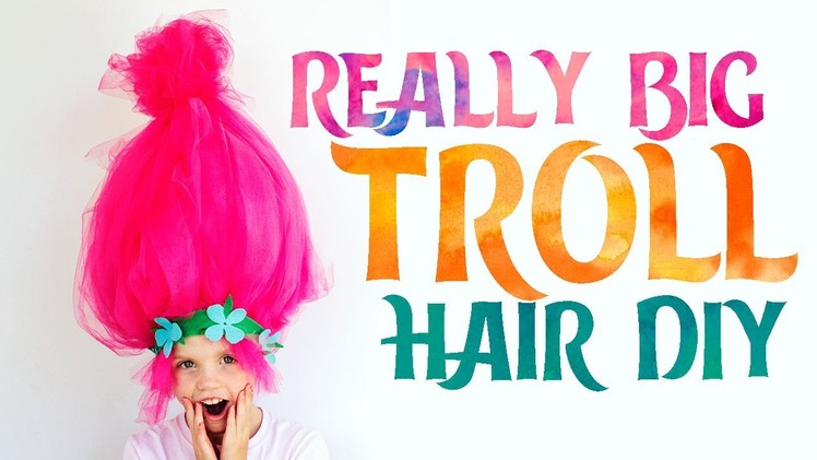How to Make a Troll Wig (Easy)