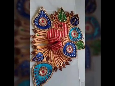 How to make peacock dress for kahna ji