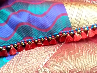 How to make saree kuchu using krosha or crocha
