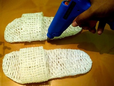 How to Make Shoes with Hot Glue Gun- DIY Life Hacks