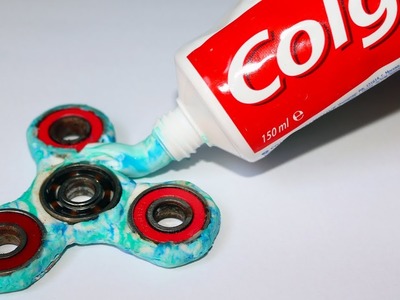How To Make Toothpaste Fidget Spinner + The Winner of our GIVEAWAY