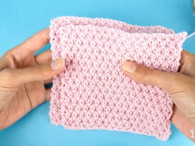 How to measure knitting gauge on a non-stockinette stitch