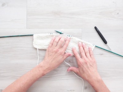 How to Pick Up a Dropped Purl Stitch