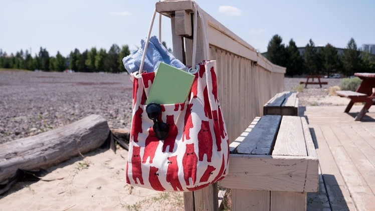 How to Sew a Beach Bag